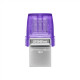 Kingston DataTraveler DT Micro Duo 3C 256 GB USB Type-C and Type-A Purple