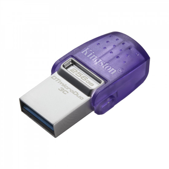 KINGSTON 256GB DATATRAVELER MICRODUO 3C 200MB/S DUAL USB-A + USB-C