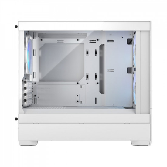 Fractal Design Pop Mini Air RGB Side window White TG Clear Tint mATX, Mini ITX Power supply included No