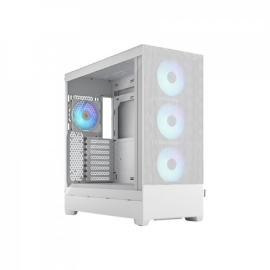 Fractal Design Pop XL Air RGB Side window White TG Clear Tint E-ATX up to 280 mm, ATX , mATX, Mini ITX Power supply included No