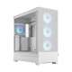 Fractal Design Pop XL Air RGB Side window White TG Clear Tint E-ATX up to 280 mm, ATX , mATX, Mini ITX Power supply included No