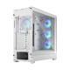 Fractal Design Pop XL Air RGB Side window White TG Clear Tint E-ATX up to 280 mm, ATX , mATX, Mini ITX Power supply included No