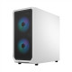 Fractal Design Focus 2 Side window RGB White TG Clear Tint Midi Tower Power supply included No