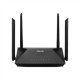 Asus Wi-Fi 6 Wireless Dual Band Gigabit Router RT-AX1800U 802.11ax Ethernet LAN (RJ-45) ports 3 Mesh Support No MU-MiMO Yes No mobile broadband Antenna type External 1xUSB