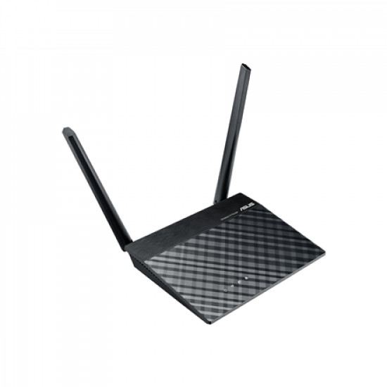 Asus Router RT-N12E 802.11n 300 Mbit/s 10/100 Mbit/s Ethernet LAN (RJ-45) ports 4 Mesh Support No MU-MiMO No No mobile broadband Antenna type 2xExternal 5dBi No USB