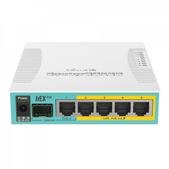 NET ROUTER 10/100/1000M 5PORT/HEX POE RB960PGS MIKROTIK