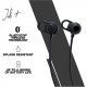 Skullcandy Earphones with mic Jib+ Wireless Wireless In-ear Microphone Wireless Black