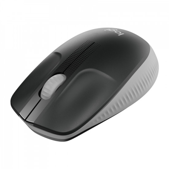 Logitech Full size Mouse M190 Wireless Mid Grey USB