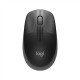 Logitech Full size Mouse M190 Wireless Mid Grey USB