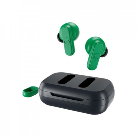 Skullcandy True Wireless Earbuds Dime Wireless In-ear Microphone Noise canceling Wireless Dark Blue/Green