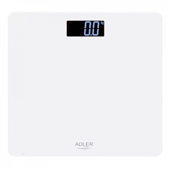 Adler Bathroom scale AD 8157w Maximum weight (capacity) 150 kg Accuracy 100 g Body Mass Index (BMI) measuring White