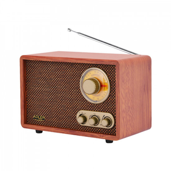 Adler Retro Radio AD 1171 10 W Brown