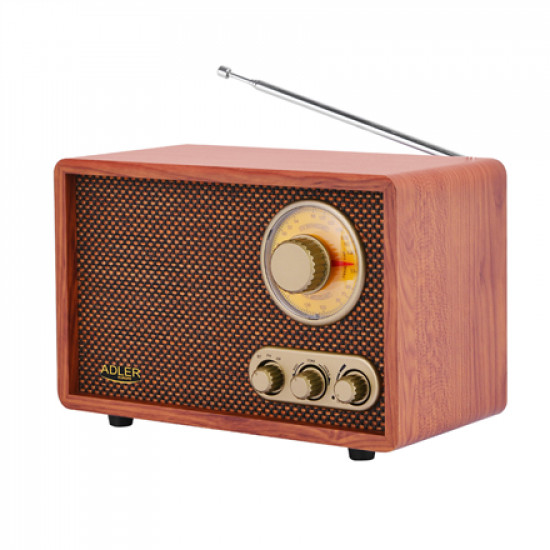 Adler Retro Radio AD 1171 10 W Brown