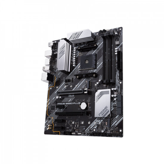 Asus PRIME B550-PLUS Processor family AMD Processor socket AM4 DDR4 DIMM Memory slots 4 Supported hard disk drive interfaces SATA, M.2 Number of SATA connectors 6 Chipset AMD B550 ATX