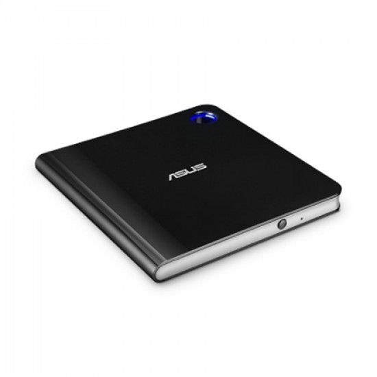 Asus Interface USB 3.1 Gen 1 CD read speed 24 x CD write speed 24 x Black Ultra-slim Portable USB 3.1 Gen 1 Blu-ray burner with M-DISC support for lifetime data backup, compatible with USB Type-C and Type-A for both Windows and Mac OS.