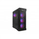 GENESIS IRID 505 ARGB Pc case, Midi tower, 2xUSB 3.0, 2xUSB 2.0, 2x Jack, Black Genesis