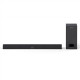 Sharp HT-SBW110 2.1 Slim Soundbar Bluetooth Wireless connection Black AUX in