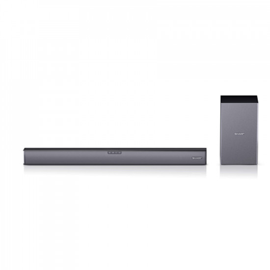 Sharp HT-SBW182 2.1 Slim Soundbar HDMI, Optical, Bluetooth 160 W Bluetooth Wireless connection Black AUX in