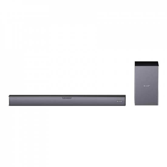 Sharp HT-SBW182 2.1 Slim Soundbar HDMI, Optical, Bluetooth 160 W Bluetooth Wireless connection Black AUX in