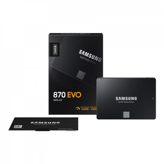 Samsung SSD 870 EVO 250 GB SSD form factor 2.5