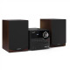 Sharp XL-B512(BR) Hi-Fi Micro System, CD/FM/USB/Bluetooth v5.0, 45W, Brown Sharp Hi-Fi Micro System XL-B512(BR) USB port Wireless connection Brown AUX in FM radio CD player Bluetooth