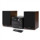 Sharp XL-B512(BR) Hi-Fi Micro System, CD/FM/USB/Bluetooth v5.0, 45W, Brown Sharp Hi-Fi Micro System XL-B512(BR) USB port Wireless connection Brown AUX in FM radio CD player Bluetooth