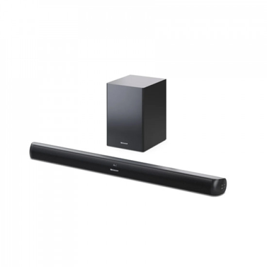 Sharp HT-SBW202 2.1 Soundbar with Wireless Subwoofer for TV above 40, HDMI ARC/CEC, Aux-in, Optical, Bluetooth, 92cm, Black | Sharp | TV SoundBar with Wireless Subwoofer | HT-SBW202 | Black | No | AUX in | Bluetooth | 200 W | Wireless connection