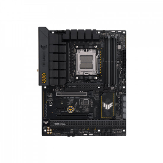 Asus TUF GAMING B650-PLUS WIFI Processor family AMD Processor socket AM5 DDR5 DIMM Memory slots 4 Supported hard disk drive interfaces SATA, M.2 Number of SATA connectors 4 Chipset AMD B650 ATX