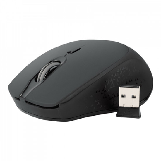 Natec Mouse Osprey NMY-1688 Wireless Black/Gray Bluetooth, 2.4 GHz