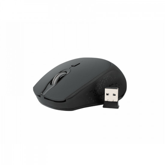 Natec Mouse Osprey NMY-1688 Wireless Black/Gray Bluetooth, 2.4 GHz