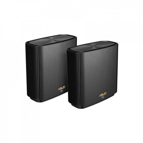 Asus AX7800 Tri Band Mesh Router Wifi 6 ZenWiFi XT9 (2-Pack) 802.11ax 780 Mbit/s 10/100/1000 Mbit/s Ethernet LAN (RJ-45) ports 3 Mesh Support Yes MU-MiMO Yes No mobile broadband Antenna type Internal