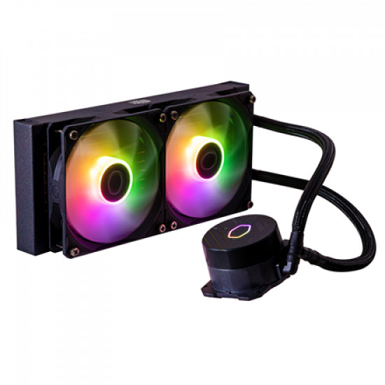 Cooler Master MasterLiquid 240L Core ARGB Cooler Black Cooler