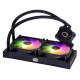 Cooler Master MasterLiquid 240L Core ARGB Cooler Black Cooler