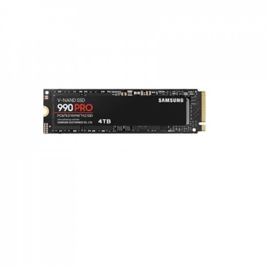 Samsung 990 PRO 4000 GB SSD form factor M.2 2280 SSD interface NVMe Write speed 6900 MB/s Read speed 7450 MB/s