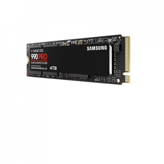 Samsung 990 PRO 4000 GB SSD form factor M.2 2280 SSD interface NVMe Write speed 6900 MB/s Read speed 7450 MB/s