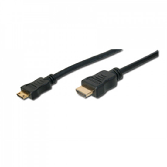 2m HDMI cable type A male - HDMI mini Typ C, bulk cable Logilink HDMI to mini-HDMI