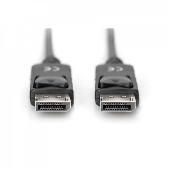 Digitus DisplayPort Connection Cable Black DP to DP 1 m