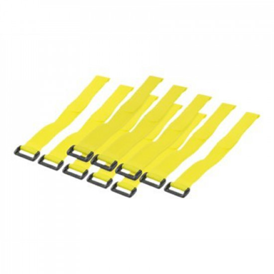 Logilink KAB0015, Wire Strap 300*20 mm, 10pcs, yellow Logilink