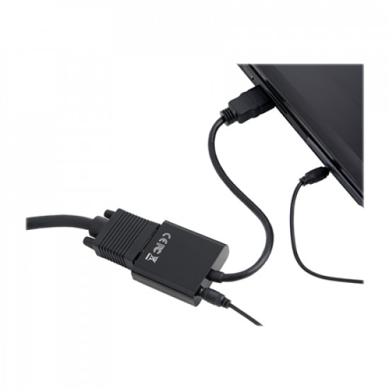 Cablexpert HDMI to VGA and audio adapter cable