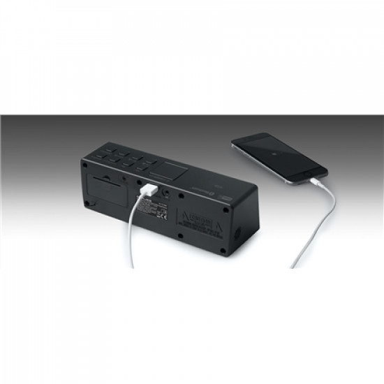 Muse M-172DBT DAB+ / FM RDS Radio, Portable, Black Muse M-172 DBT Alarm function NFC Black