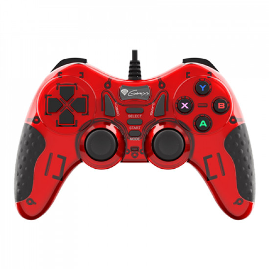 GENESIS Mangan 200 Gamepad, Red, Wired Genesis Mangan 200