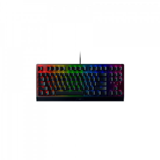 Razer | BlackWidow V3 Tenkeyless | Black | Gaming keyboard | Wired | RGB LED light | RU