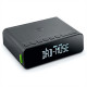 Muse Alarm function M-175 WI AUX in Alarm Clock Black