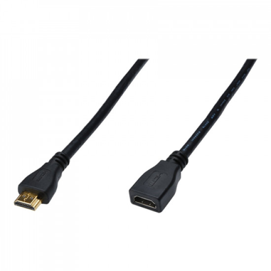 Digitus HDMI High Speed extension cable HDMI Male (type A) HDMI Female (type A)