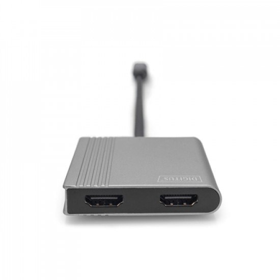 Digitus | USB-C - 2x HDMI Adapter | DA-70828 | USB-C | HDMI