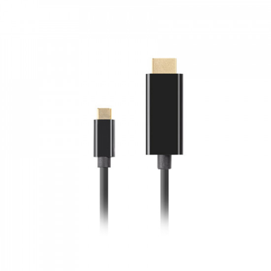 Lanberg USB-C to HDMI Cable, 1.8 m 4K/60Hz, Black Lanberg USB-C to HDMI Cable CA-CMHD-10CU-0018-BK 1.8 m Black