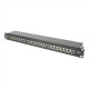 Digitus CAT 6A Patch Panel RJ45, 8P8C Suitable for 483 mm (19