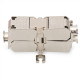 DN-93909 | Field Termination Coupler CAT 6A, 500 MHz for AWG 22-26, fully shielded, keyst. design, 26x35x80