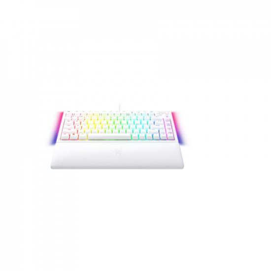 Razer | BlackWidow V4 75% | White | Gaming keyboard | Wired | US | Mechanical Switches