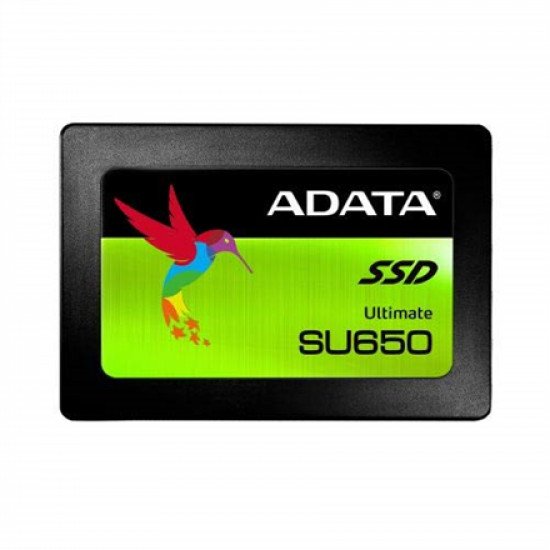 ADATA Ultimate SU650 ASU650SS-240GT-R 240 GB SSD form factor 2.5 SSD interface SATA Write speed 450 MB/s Read speed 520 MB/s